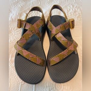 Women's Chaco 7 Overhaul Bronze Z/Cloud Adjustable Strap Cushioned Sandal